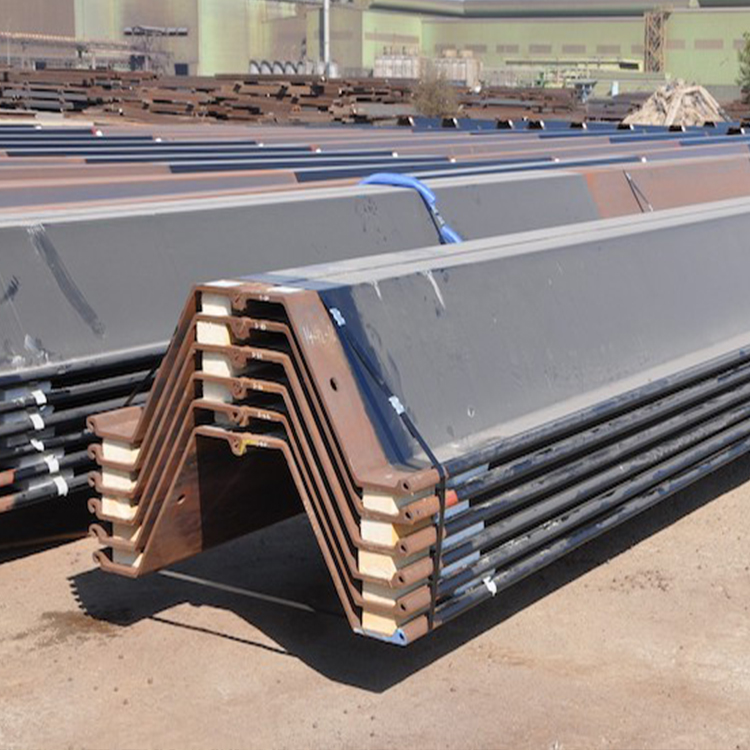 Building Materials Hot Rolled Q235 Ss400 ASTM A36 Q345 Steel Sheet Pile