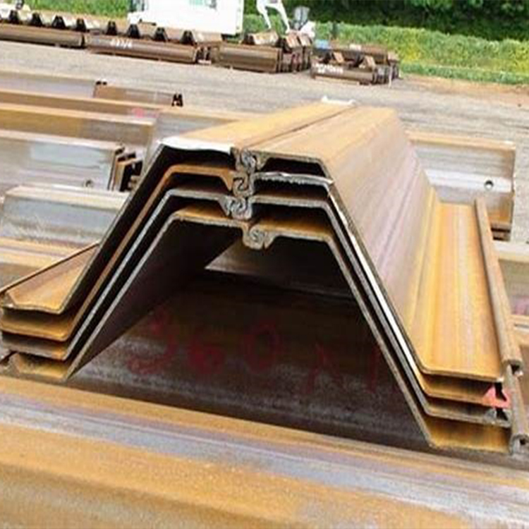 Building Materials Hot Rolled Q235 Ss400 ASTM A36 Q345 Steel Sheet Pile
