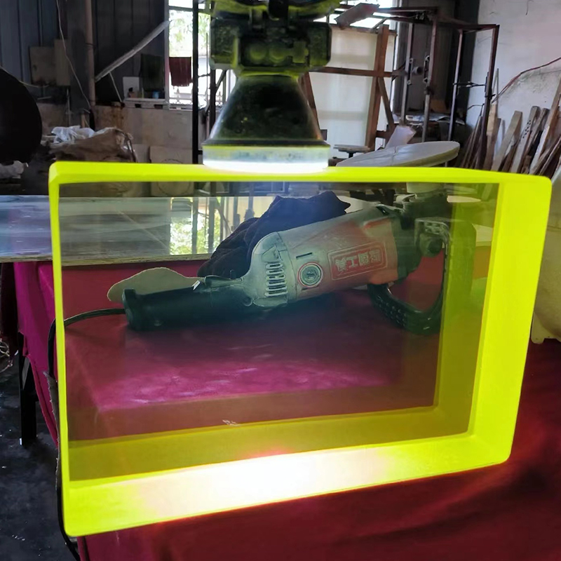Customized X Ray Protective Pb Glass Radiation Shielding Lead Glass for X-ray