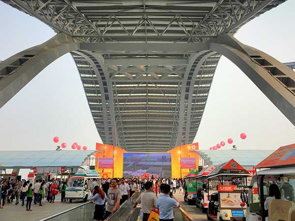 Steel structure exhibition