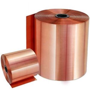 Customied Copper Coil 0.01mm – 1mm Thickness Customized Width 99.99% Pure Copper Tape Copper Coil