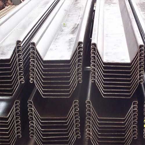 Building Materials Hot Rolled Q235 Ss400 ASTM A36 Q345 Steel Sheet Pile